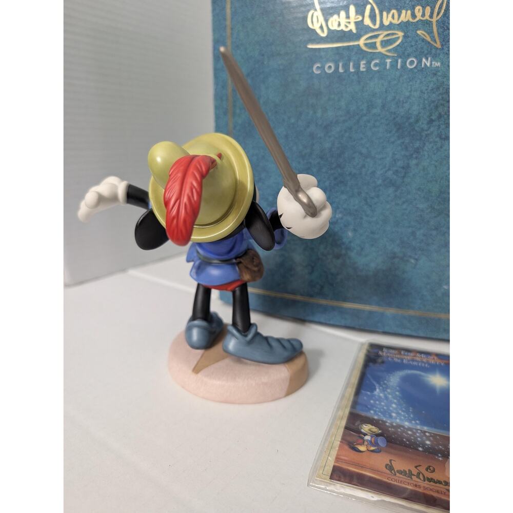 1993 WDCC Members Only Mickey Brave Little Tailor Figure - Picture 5 of 9